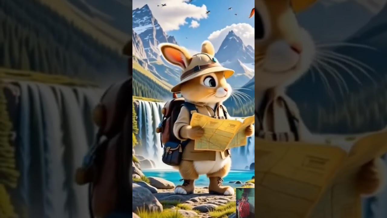 @dcmilky-b7b #viralshort  cute 😍 #ribbit rabbit 🐇read📚 #shortvideo