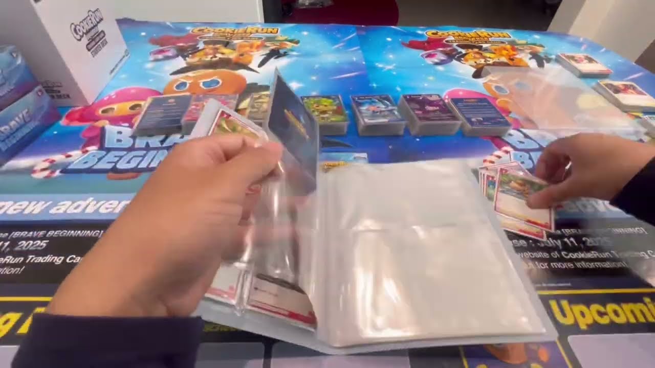 All of the CookieRun Starter Deck + Stage Beginner Deck I Have Going into an Album! 