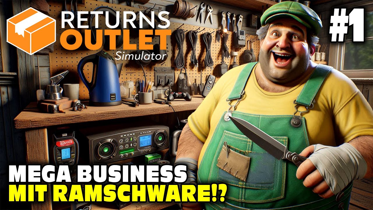 Mit B-Ware zum Millionär! 😎 Ich eröffne den begehrten Ramschladen | #1 | Returns Outlet Simulator