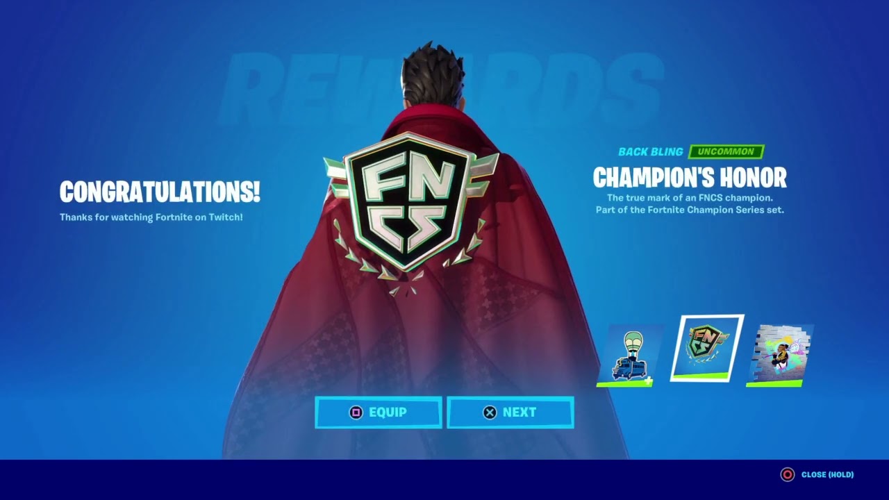 Fortnite is giving out all un-received Twitch Drops..