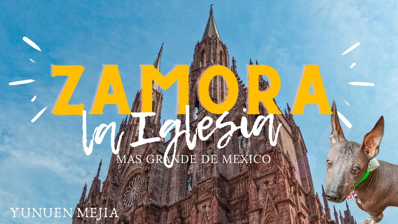 Visitando La Iglesia MAS GRANDE DE México |  ZAMORA, Michoacán