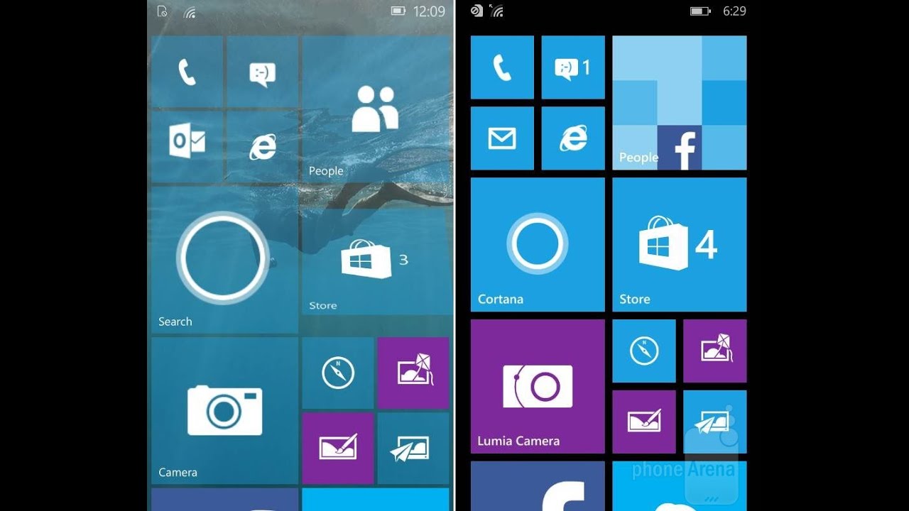 Windows 10 Mobile vs Windows Phone 8 на одном телефоне