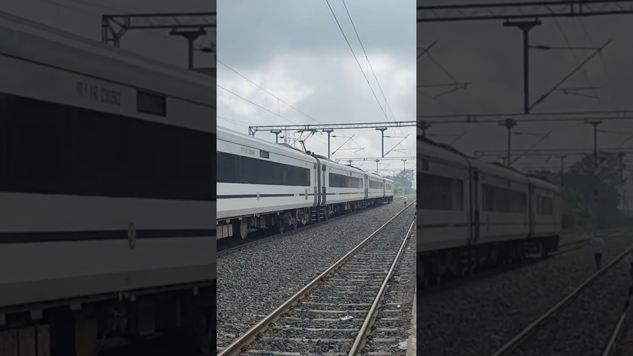 Brand new Vande Bharat Express Danapur to jogbani 26301 #lifeisbutadream #intercitytransport #inte