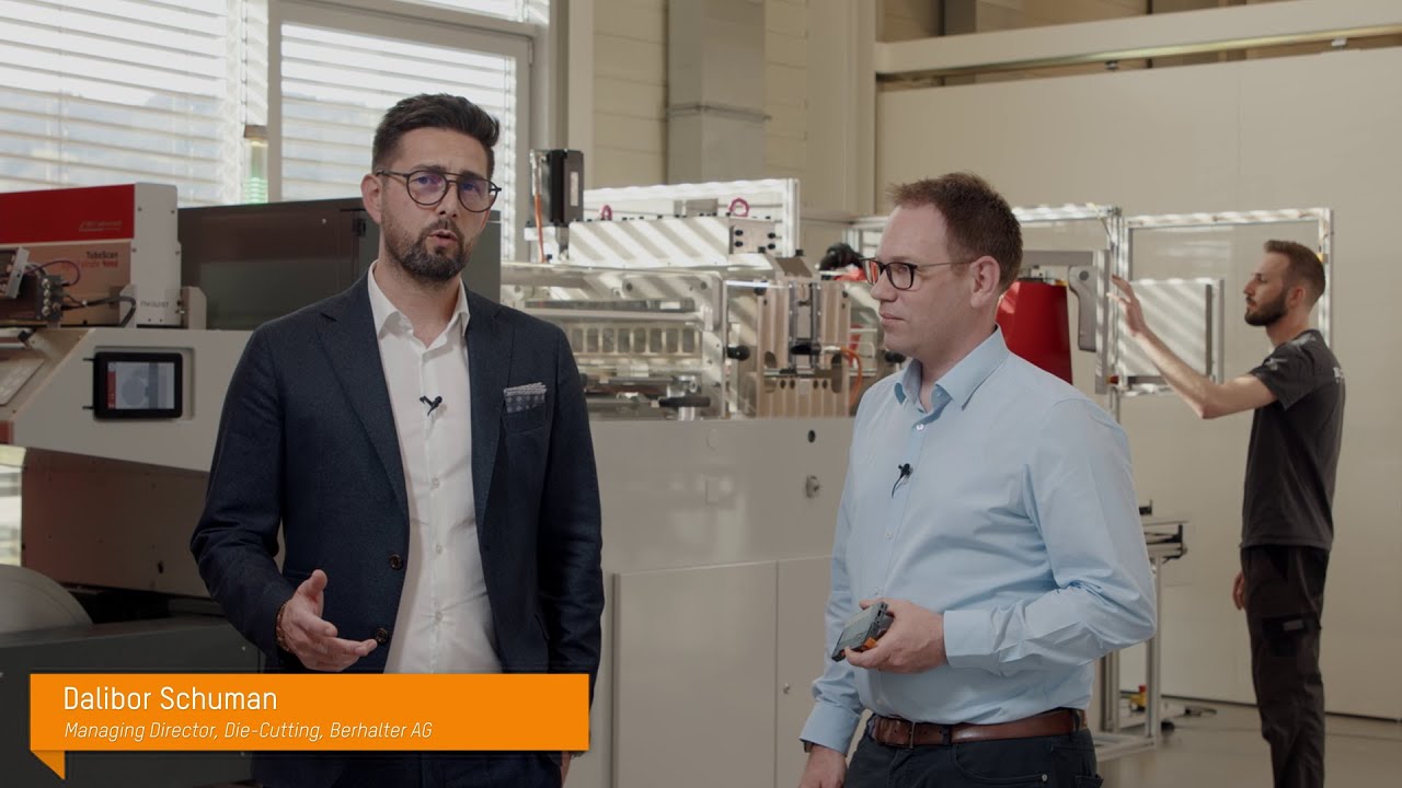 Automated by B&R - die revolutionäre Stanzmaschine B6 von Berhalter AG [audio: DE, sub: EN]