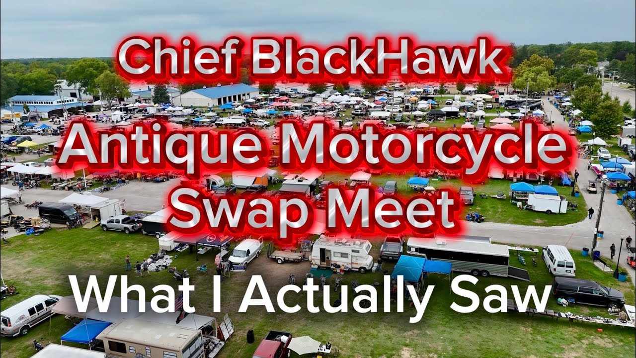 Chief BlackHawk Antique Motorcycle Swap Meet