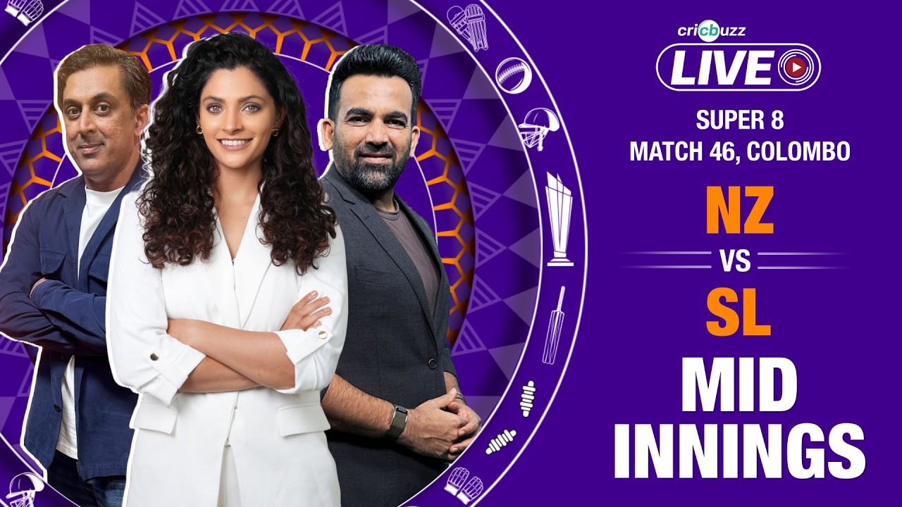 Cricbuzz Live: NZ post 168/7 | Can SL chase and keep their semi-final hopes alive?