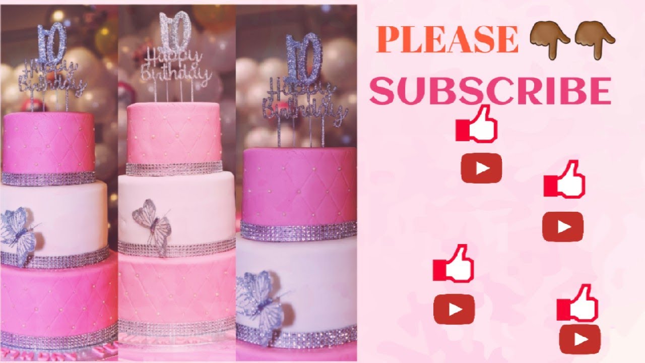 How to work with 3 tier cakes | Fondant