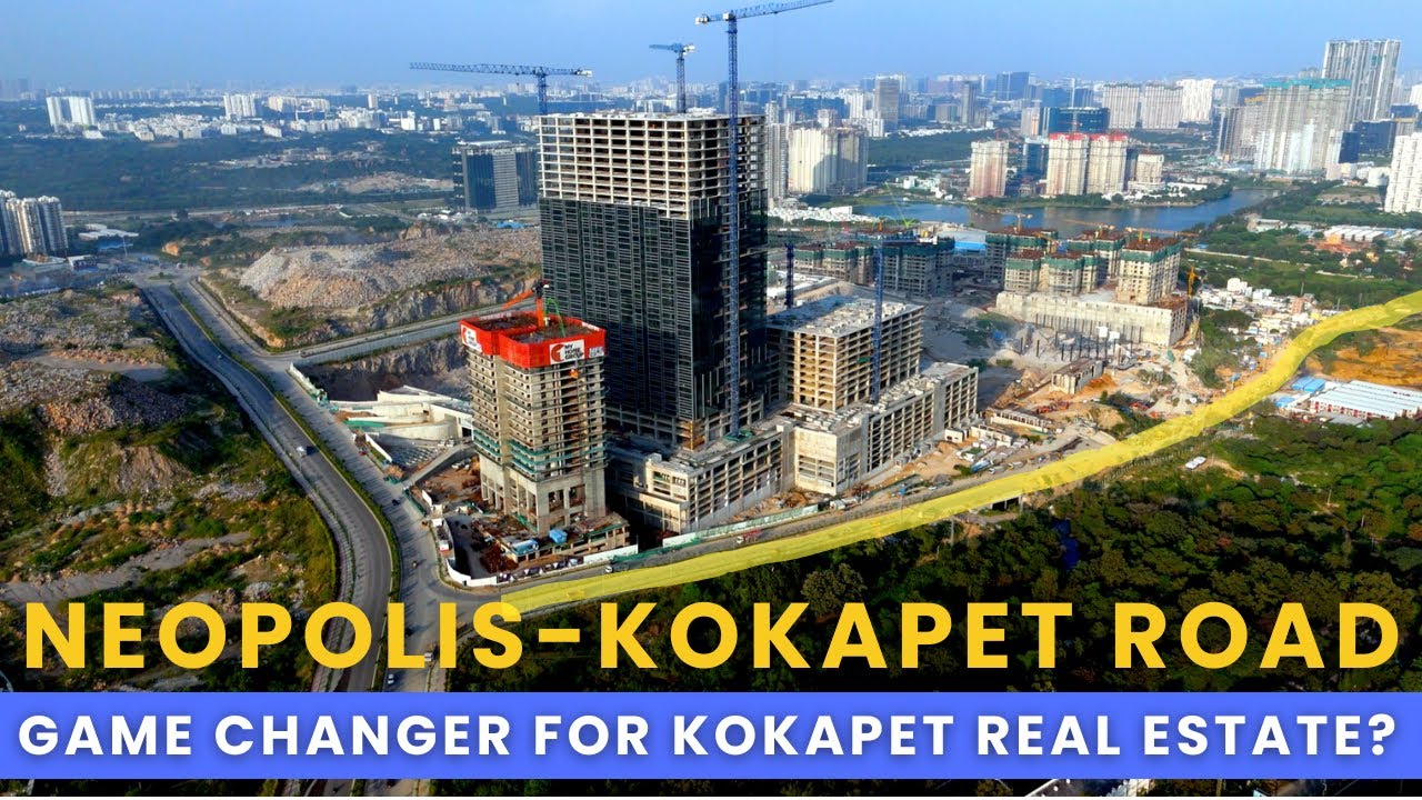 Kokapet-Neopolis Connecting Road Construction Started || Game Changer for Kokapet Real Estate