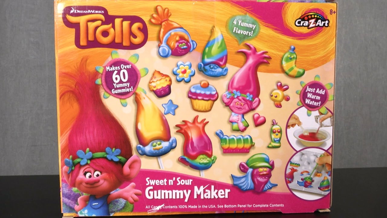 Trolls Sweet n' Sour Gummy Maker from Cra-Z-Art