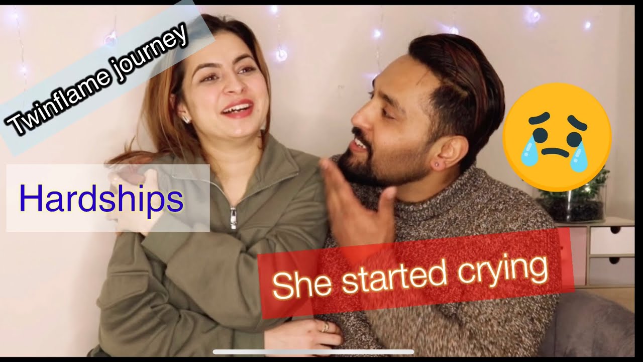 She cried talking about our twinflame journey  ||twinflamecouple_||Seerat and Simran ||