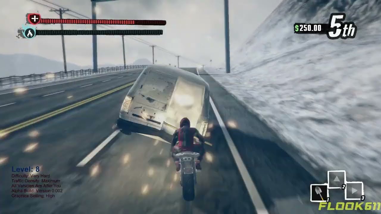 Road Redemption Alpha Version Gameplay