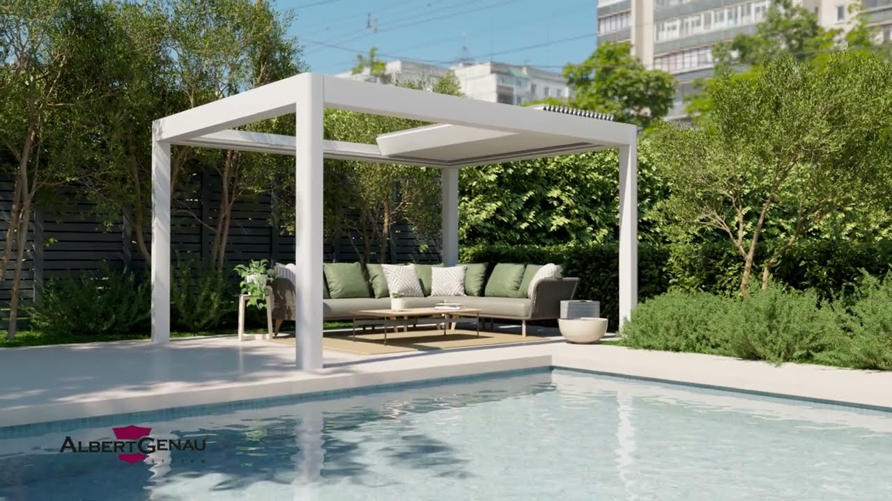 Albert Genau Bioklimatik Pergola Sistemi