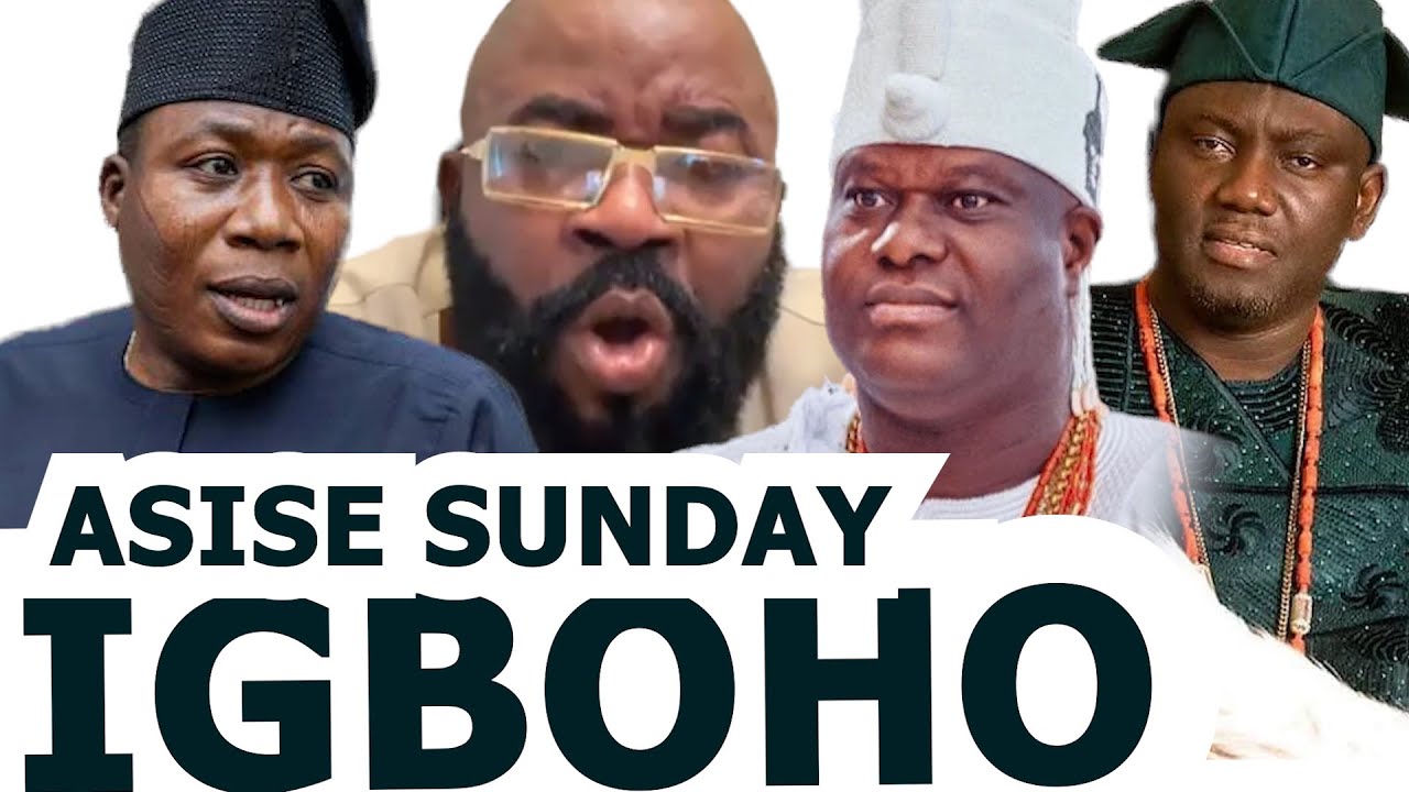 ASISE SUNDAY IGBOHO L'AAFIN ONIRISA OONI IFE SI ALAAFIN OYO AARE FARAYA