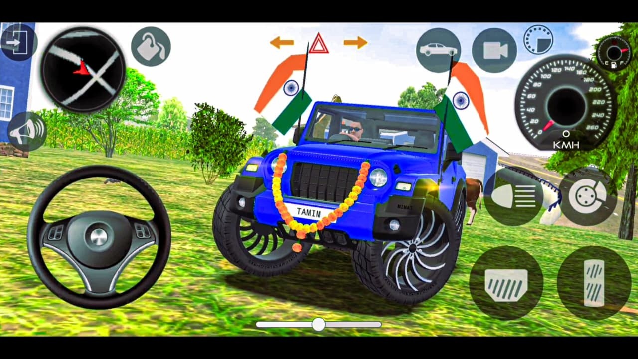 Modified Mahindra Thar Car Games: Indian Cars (Gadi Wala Game) - Car Game Android Gameplay 2026