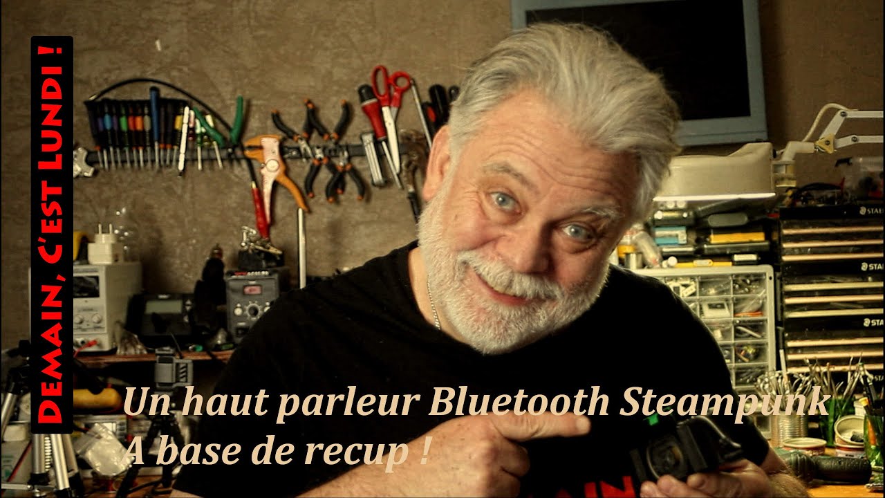 Haut Parleur Bluetooth Steampunk