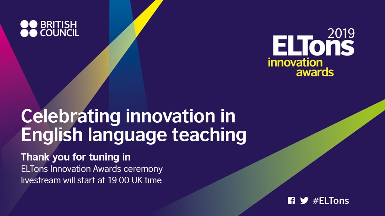 ELTons Innovation Awards 2019: Awards Ceremony