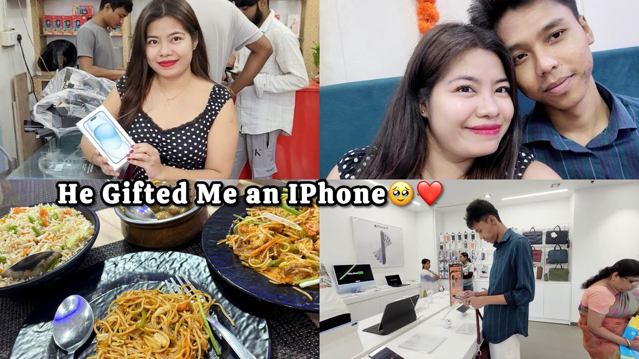 Ani maya gwnang iPhone Gift romani Ano❤️🧿 + Princess Treatment ✨🥰|| Tripura Agartala 