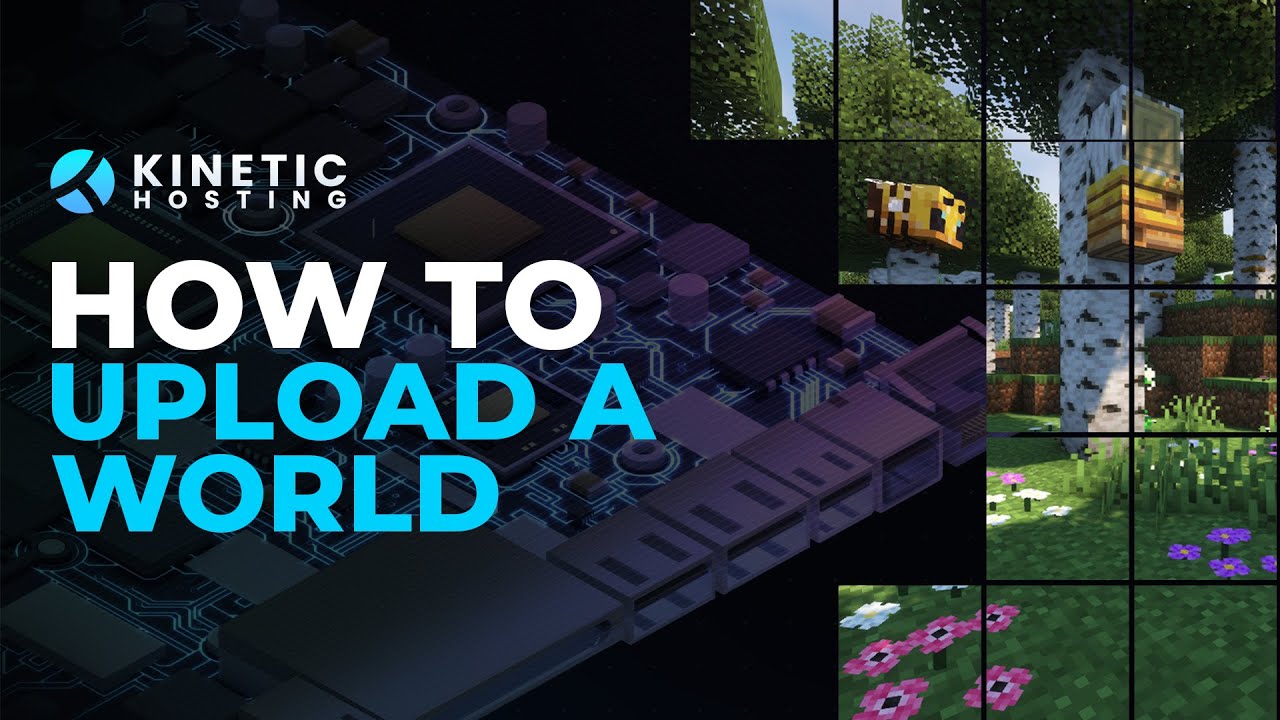 How to upload a World to a Minecraft Server