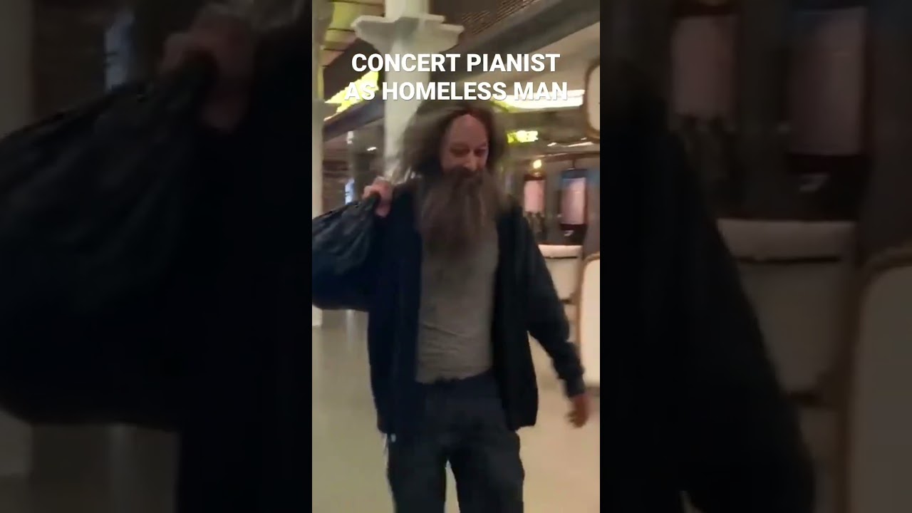 When a pro pianist goes undercover as a homeless man&hellip;