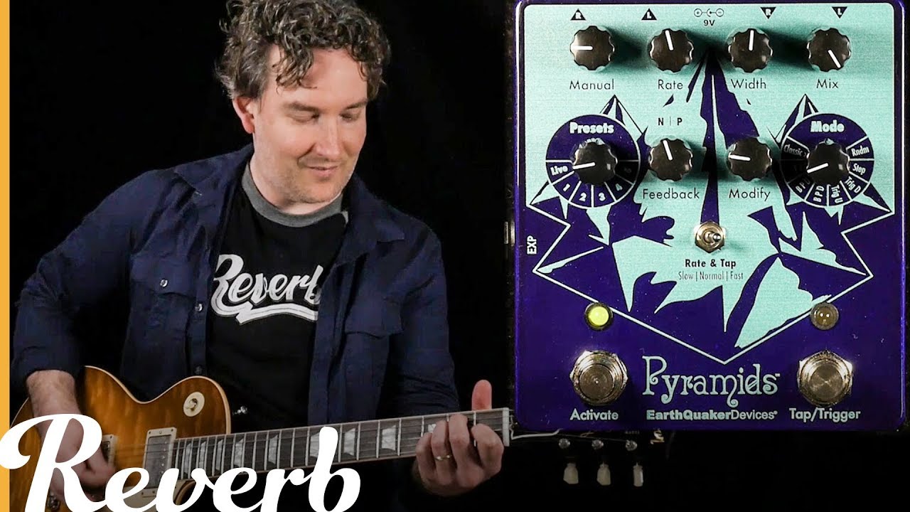 Устройство стереофлэнжера EarthQuaker Devices Pyramids | Отчёт о тоне реверберации