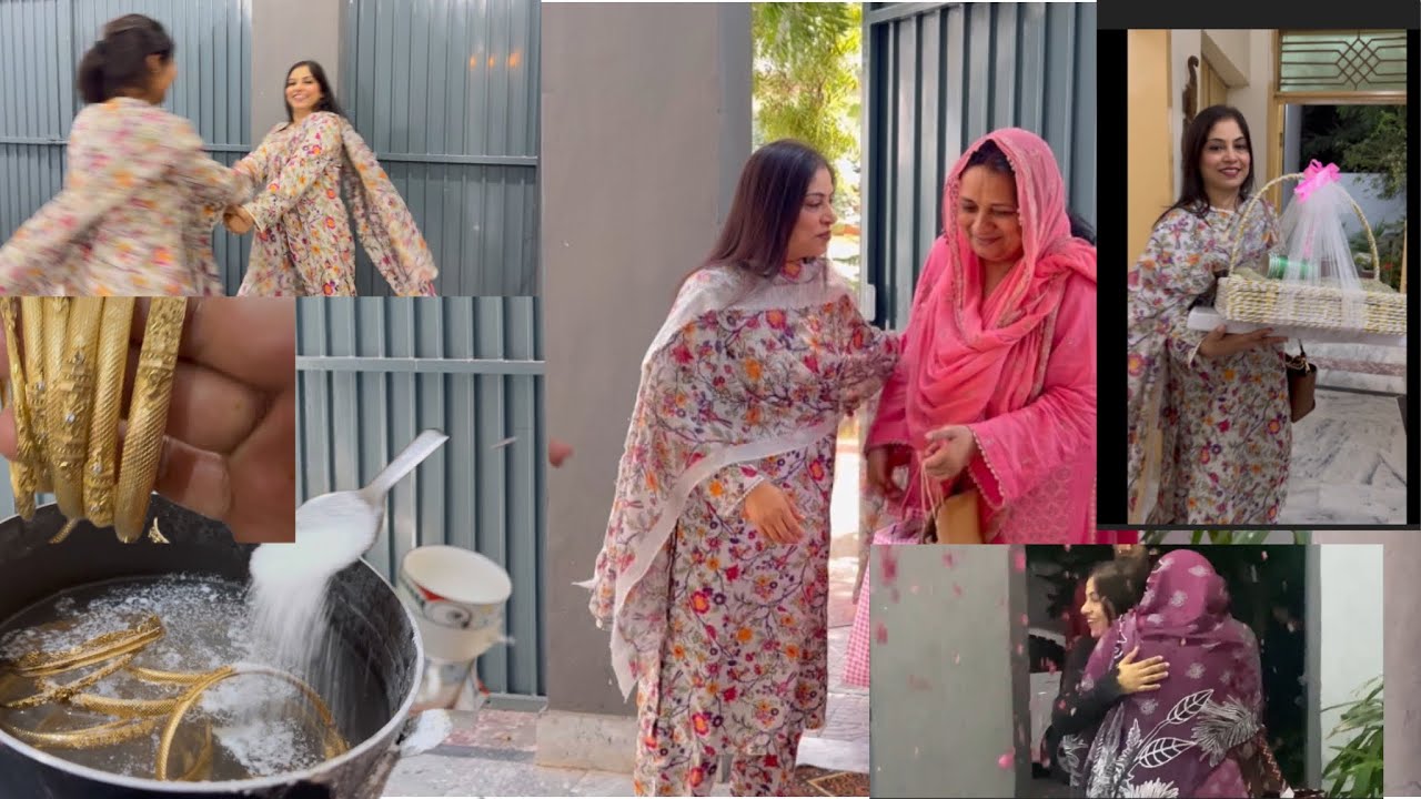 Polish Gold At Home | First Day And Fun In Pakistan🇵🇰 | Wedding Baskets​⁠@lifestylewithbiya