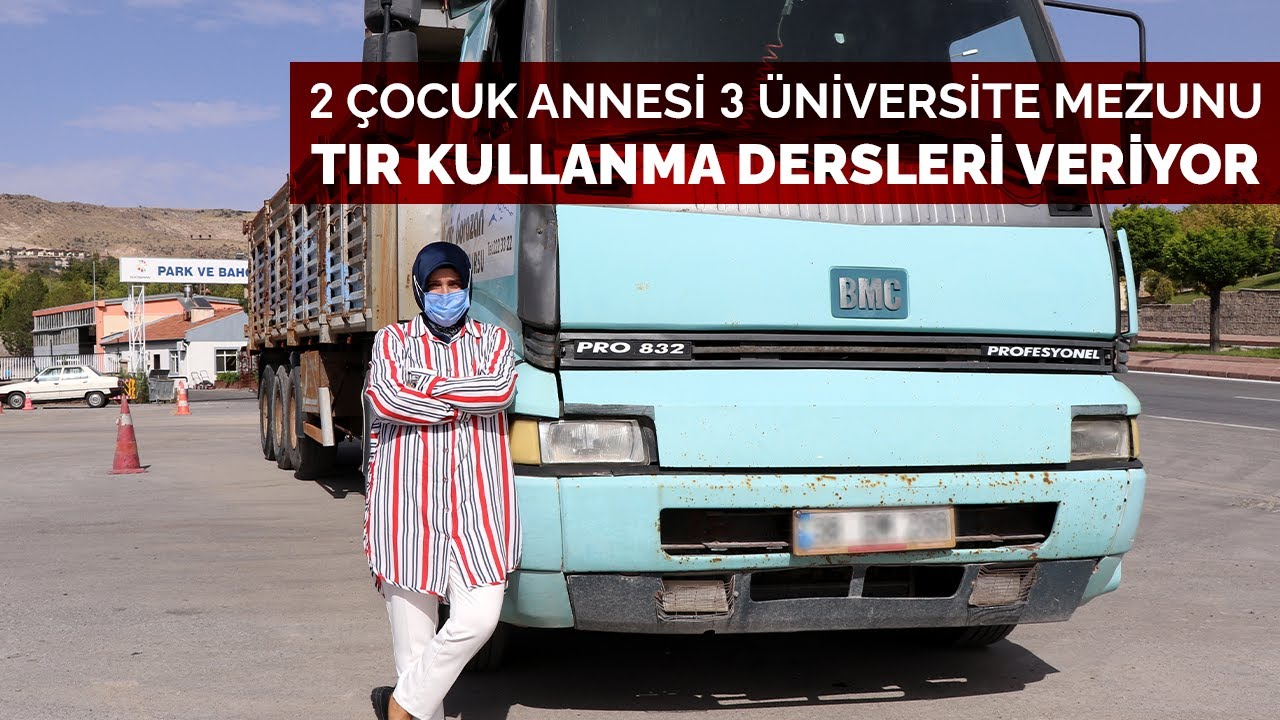 10 parmağında 10 marifet. Tırdan, traktöre her türlü aracı kullanıyor, direksiyon dersi veriyor