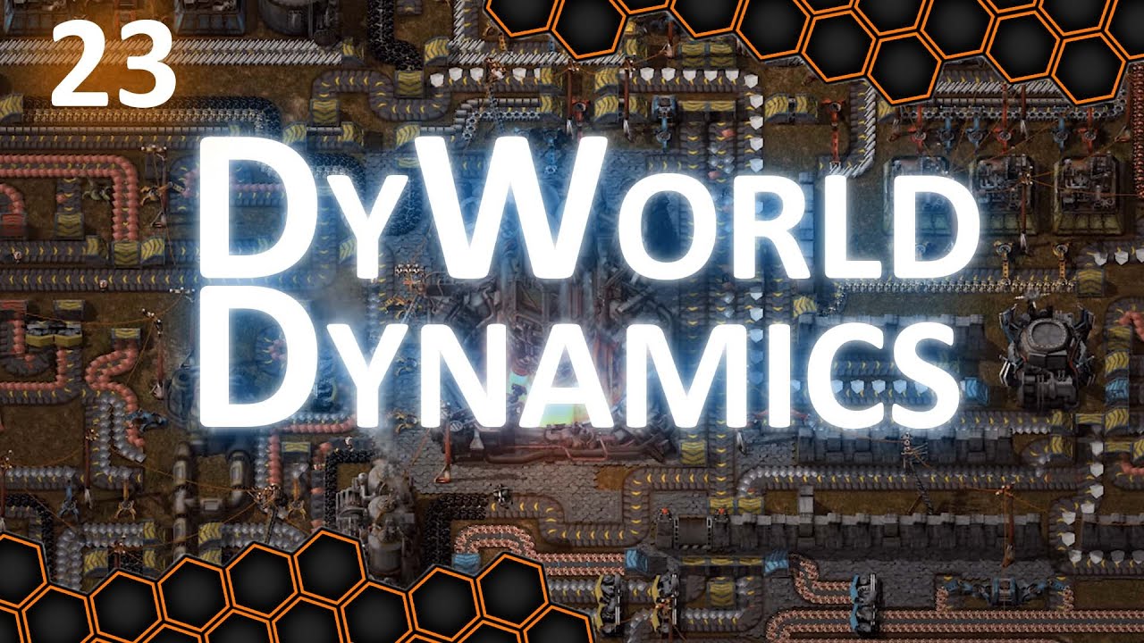 RIVER OF COPPER AND TIN | Factorio: DyWorld Dynamics | Let's Play | Episode 23