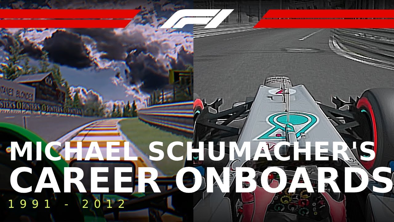 Every Michael Schumacher Onboards in F1 | 1991 - 2012 | Assetto Corsa