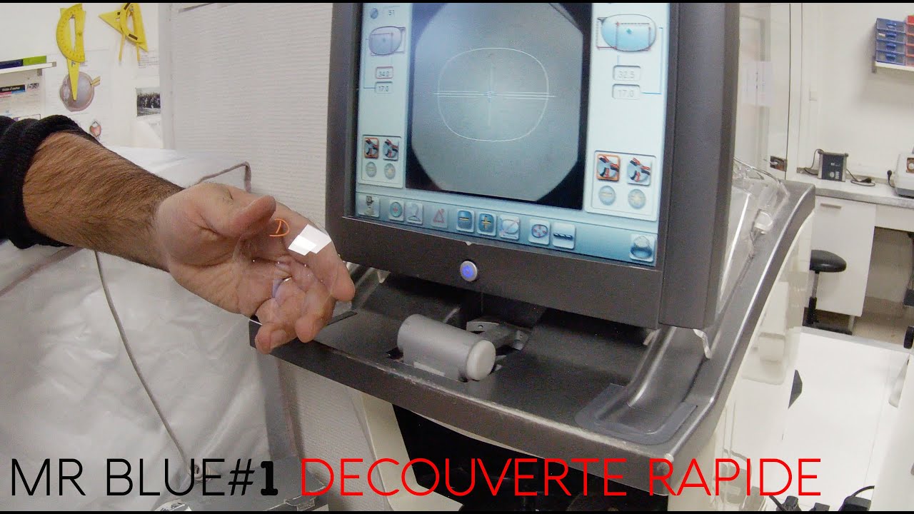 Montage Essilor MR BLUE #1 : Découverte de la machine - Cerclée plastique, verres sphériques (1/3)