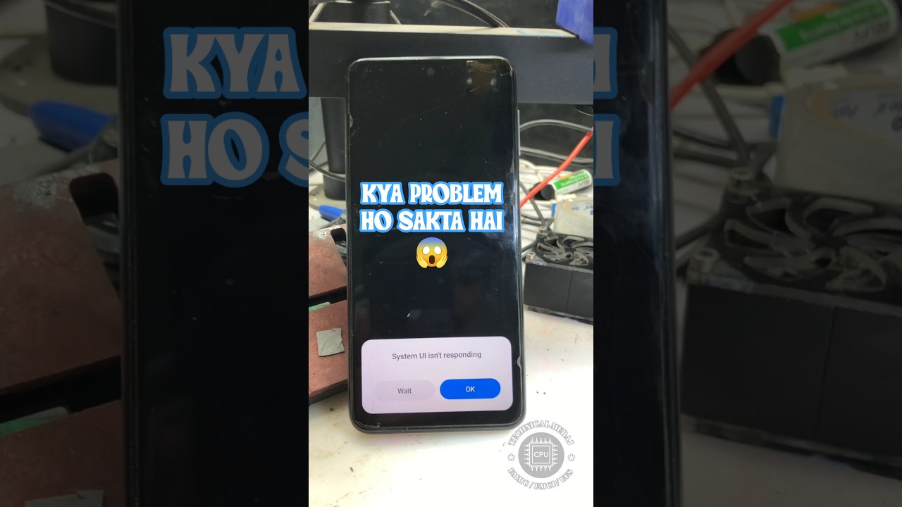 REDMI NOTE 9 PRO SYSTEM UI isn't responding✅#xiaomiredmiphone #technical_meraj10 #shorts #redmiphone