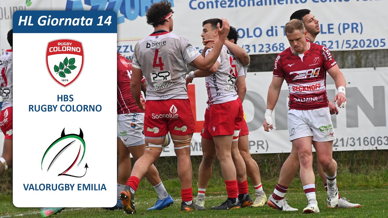 COLORNO - VALORUGBY | Giornata 14 | Serie A Élite | Highlights