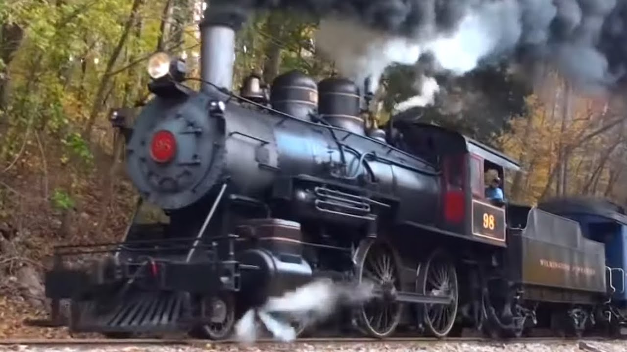 Wilmington & Western Railroad - American Steam Train in Delaware