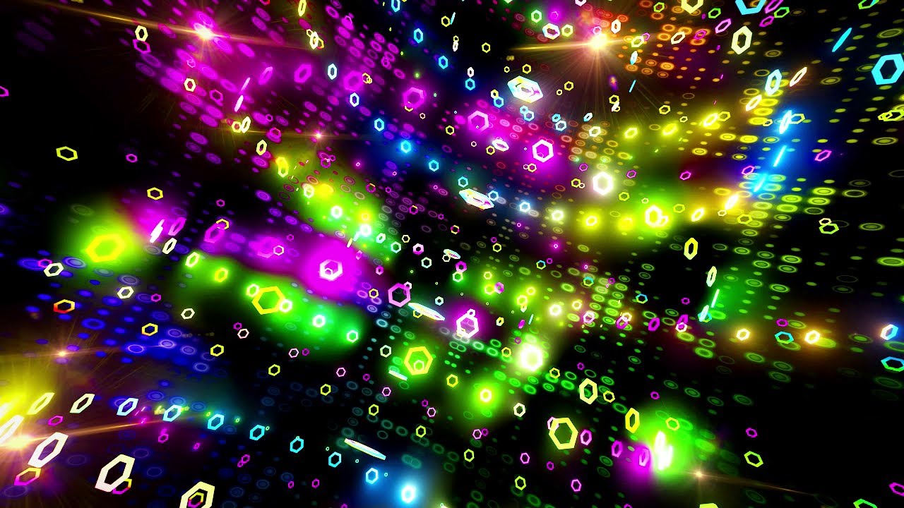 Neon Circle Tunnel Background 4 Hours 4K UHD | Futuristic Party Visuals | Ultra High Quality