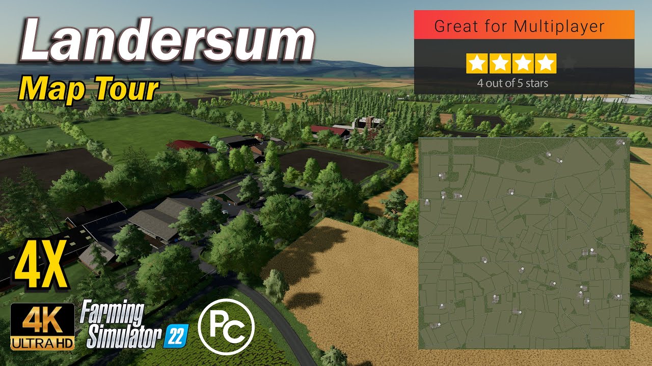 Landersum | Map Tour | Farming Simulator 22