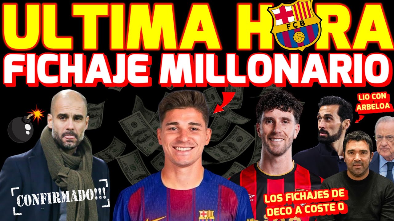 💥ASEGURAN FICHAJE MILLONARIO 💰SENESI A COSTE 0💣BOMBAZO GUARDIOLA 🔥LIO CON ARBELOA Y EL MADRID
