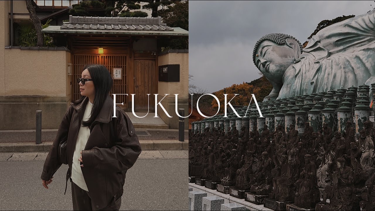 JAPAN DIARIES: 3 DAYS IN FUKUOKA, RECLINING BUDDHA, & THE BEST RAMEN I EVER HAD | ALYSSA LENORE