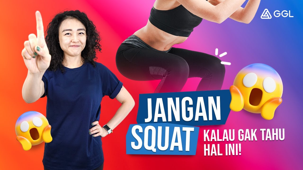 JANGAN COBA-COBA SQUAT kalau gak tahu hal ini! BAHAYA!😱