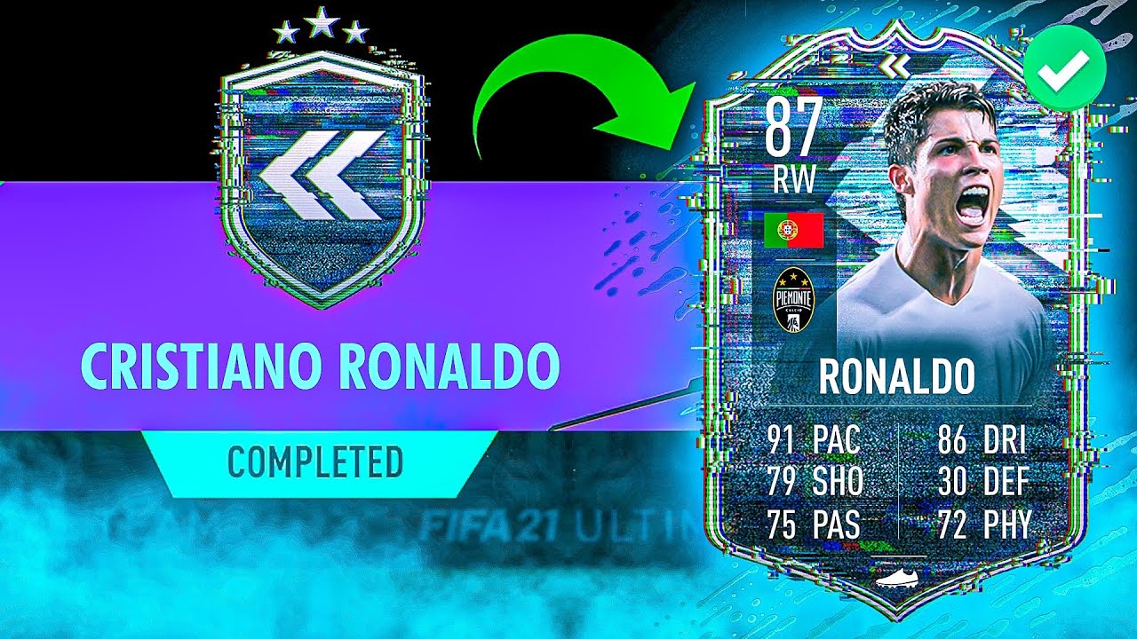 87 'FLASHBACK' CRISTIANO RONALDO SBC CHEAPEST SOLUTION - #FIFA21 87 Cristiano Ronaldo Flashback SBC