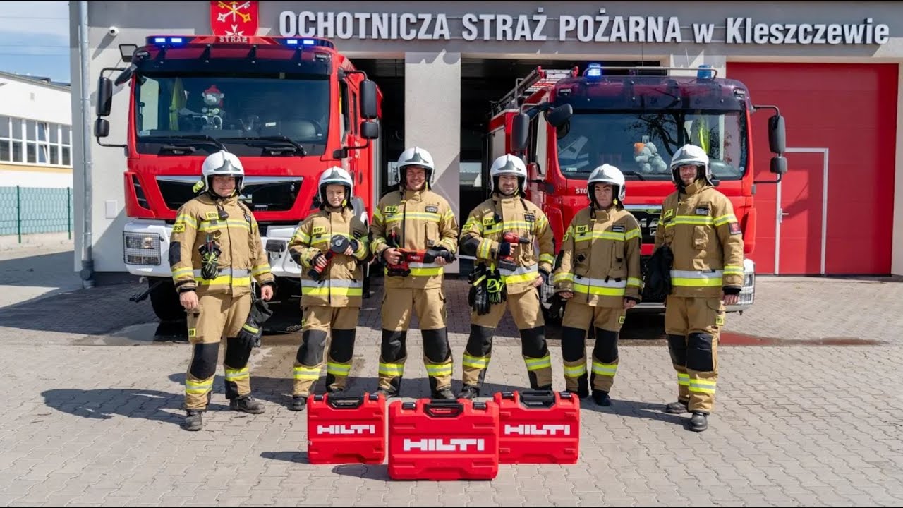 TEST urządzeń Hilti w ratownictwie technicznym | OSP Kleszczewo🚒