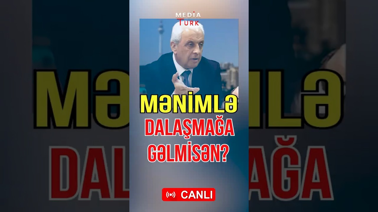 Akif Nağıdan Səidə Bəkirqızına: Mənlə d*alaşmağa gəlmisən? - Media Turk TV #mediaturk