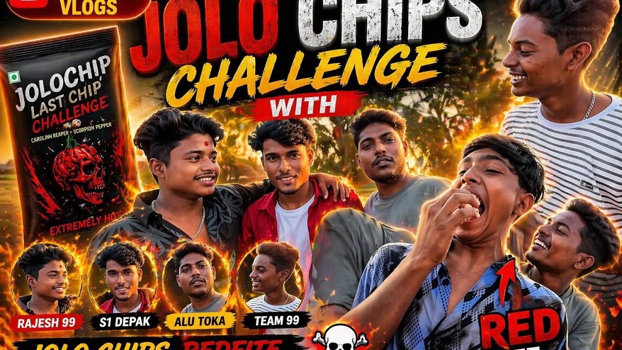 Aji 😵‍💫 Hela 😡 Jolochip 🤯 Challenge 🌶️