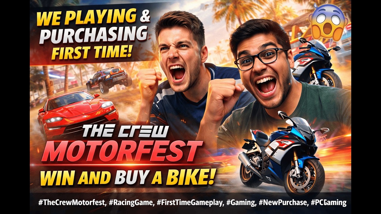 FIRST TIME Playing The Crew Motorfest 🔥 Road To WIN & Buy My First BIKE | PC LIVE