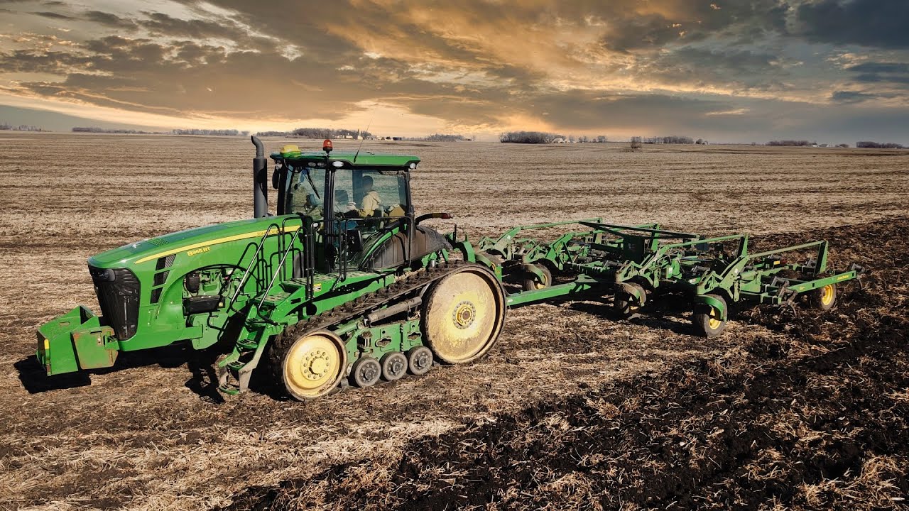 What a Sh#* Day - John Deere 8345rt Working on Tillage