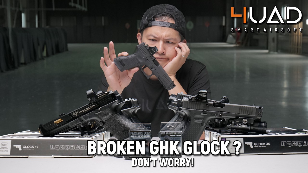 Broken  GHK Glock? Here is the way to make it Great Again!  |  壞掉的GHK Glock 有救? | The Better