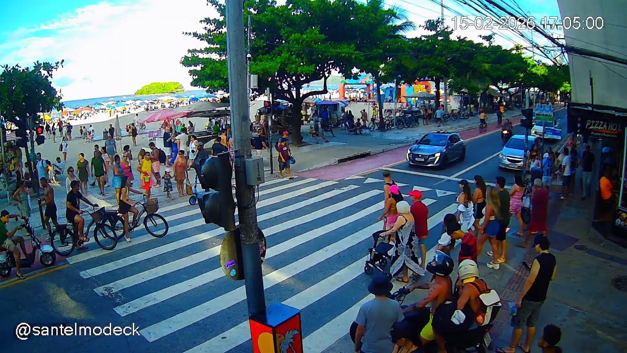 Balneário Camboriú ao vivo - Avenida Atlântica