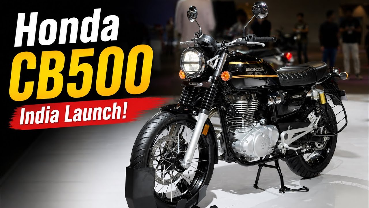 Honda CB500 - Made-In-India Single-Cylinder 500cc Bike Launch Soon! 