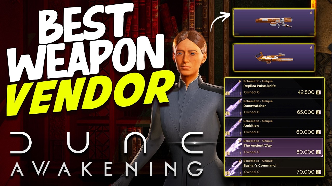 How to Unlock the Best Gear in Dune Awakening &ndash; Weapons, Vehicles & Armor Vendors Explained!