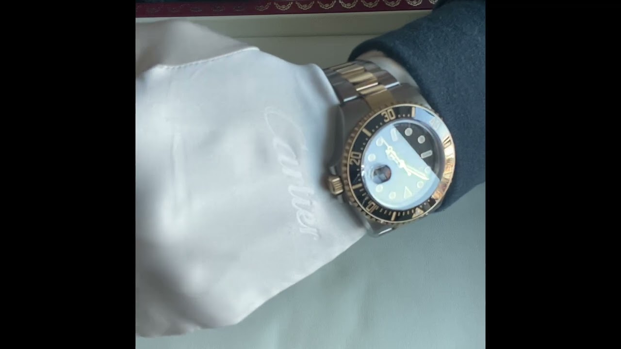 Rolex sea-dweller two tone 126603