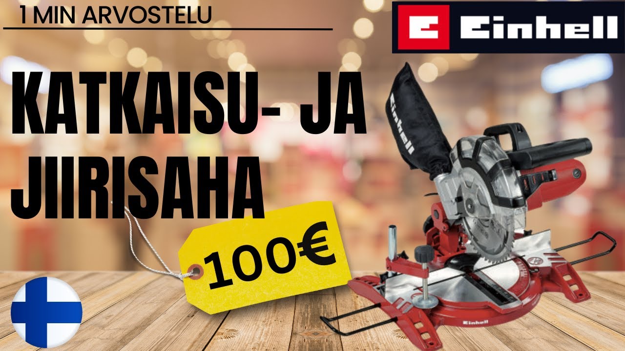 KATKAISU- JA JIIRISAHA EINHELL TC-MS 2112  SUOMI FINLAND