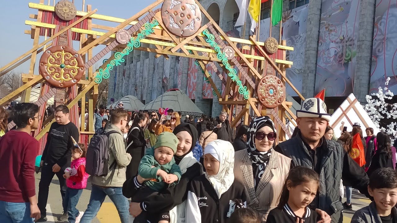 Amazing nooroz day in Bishkek 🇰🇬🇰🇬Удивительный день ноороза в Кыргызстане#foryou#kyrgyzstan#bishkek